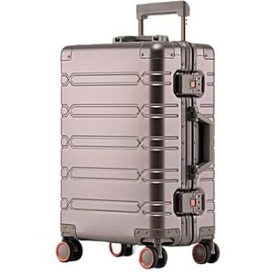 Koffer Reiskoffer Rolling Bagage 20/24/29 Inch Trolleybagage Handbagagekoffer (Color : Titanium, Size : 29"")