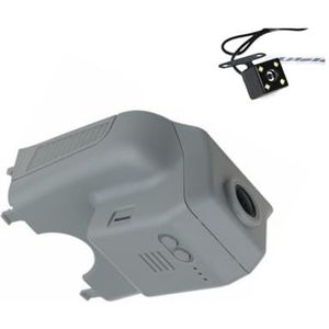 Auto WiFi DVR Dashcam Rijvideorecorder Compatibel met Mercedes Benz GLA MB X156 GLA180 GLA200 220 GLA250 GLA260(Front And Back Gay)