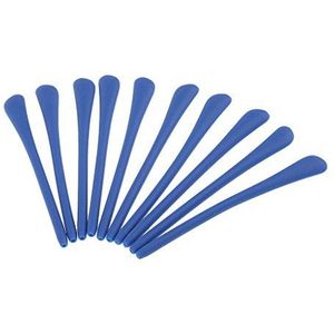 10 Pcs Siliconen Brillen Tempel End Tips Oor Sok Buizen Vervanging Blauw