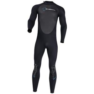 Generic Heren wetsuits volledig lichaamsbadpak 3 mm neopreen nat pak badpak warm zwempak duikpak voor onderwatervissers varen, XXL