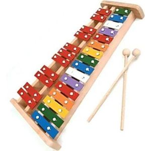 Klokkenspel Voor Beginners Professionele houten klankbord in kleur met 27 noten, klokkenspel, xylofoon