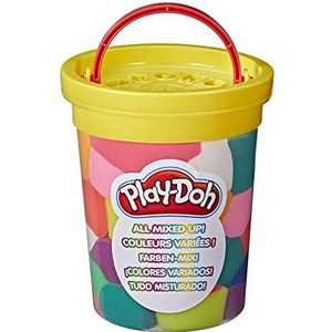 Play-Doh Mixen Maar, grote pot met knotsgek voorgemengd kleurenassortiment boetseerklei voor kinderen vanaf 2 jaar, 1.246 g