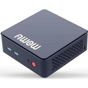 AWOW Mini PC Intel 12e generatie N100 (tot 3,4 GHz) 16 GB DDR4 RAM 512 GB PCIe SSD, Mini desktopcomputer 4K Dual Display/Type-C/WiFi 5/BT5.2/Gigabit Ethernet Micro PC voor Thuis/Kantoor