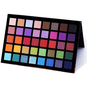 MQPALZKD 40 kleuren oogschaduwplaat Shimmer matte kleur Europa en Amerika oogschaduwmake-up