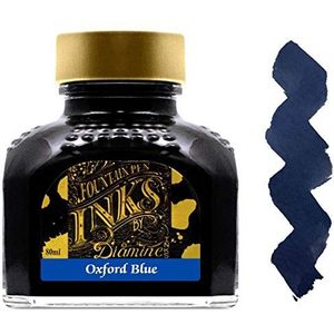 Diamine - Inkt for vulpen, Oxford Blue 80ml