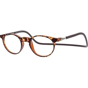 CherryDIDINSKY Blauw Licht Blokkerende Magnetische Leesbril voor Mannen en Vrouwen, Rubberen Touch Flexibele Tempels en Anti-Glare Lenzen - Faraday, Havana