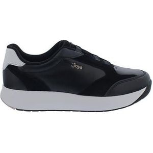 JOYA Elena Black, slipper, glad / suède, Senso-zool, categorie Emotion JY040A zwart, zwart, 38 1/3 EU