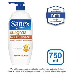 Sanex Douchegel met pomp, voedend, 750 ml, 1 stuk