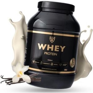 Rebuild Nutrition Whey Proteïne - Vanille smaak - Whey Protein - Proteïne Poeder - Eiwitpoeder - 80 Eiwitshakes - 2000 gram