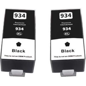 Inktpatronen 934 935XL for Officejet Pro 6812 6830 6815 6835 6230 6820 printer(2BK)