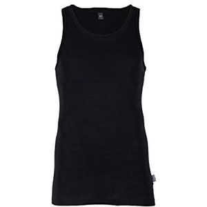 DILLING Merino heren onderhemd - Tank top 100% Bio wol Zwart M