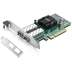 H!Fiber - 10G Ethernet-netwerkkaart - 2 poorten SFP+ NIC - Intel 82599ES controller