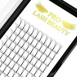 Kant-en-klare wimperextensions, 3D, 4D, 5D, 6D, 0.07, 0.10, 5D-C-0.07, 15 mm