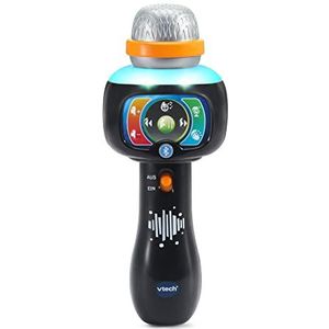 VTech Magische babymicrofoon voor zingplezier – interactieve kindermicrofoon met 15 liedjes en bluetooth voor het verbinden met de muziekspeler – voor kinderen van 2 tot 5 jaar