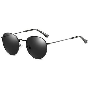 Klassieke Ray Cut-zonnebril for dames Gepolariseerde modebrillen Ronde zonnebril for heren UV-bescherming (Kleur : 4)