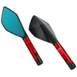 Motorfiets Achteruitkijkspiegels Achteruitkijkspiegel Voor Yamaha XVS950 XV1900 XVS1300 V-Star Virago Warrior Royal Star(ROOD)