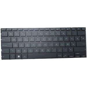 Laptoptoetsenbord voor ASUS voor Zenbook 14 voor Flip voor OLED UP3404 UP3404V UP3404VA Blauw met achtergrondverlichting België BE/Frans FR/Portugees PO/UK(Belgium BE)