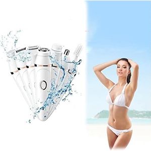 Haarverwijdering for gezicht, 7 in 1 oplaadbare epileer- en reinigingsborstel, multifunctionele elektrische epilator Beauty Tools Kit for alle huidtypes