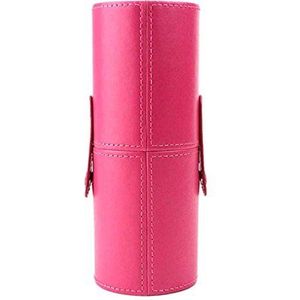 PU Lederen Cosmetische Bekerhouder Case Draagbare Reizen Gesp Make-up Borstel Pen Lege Opbergdoos Organizer Wit, Type 11, Pu Leather Makeup Brushes Holder, als beschrijving