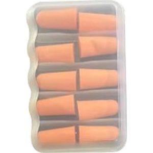 Oordoppen voor slaap, oordopjes ruisonderdrukking, 5 paar rustige oordopjes voor ruisonderdrukking, multifunctionele ruisonderdrukkende oordopjes voor gehoorbescherming, ruisonderdrukkende oordopjes