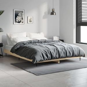 CBLDF Meubelsets-Bedframe Sonoma Eiken 140x190 cm Engineered Wood