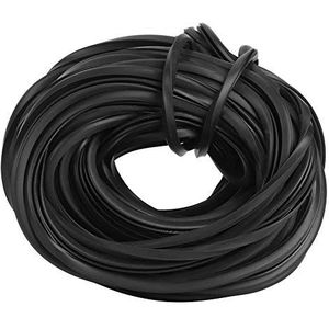 Rubberen band broeikas zwart rubberen band kabel kas accessoires voor glasafdichting 18m