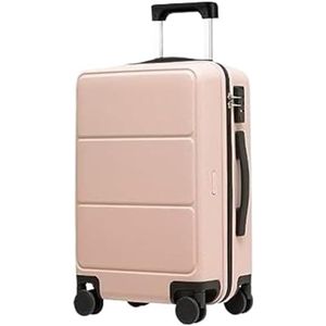 Koffer Handbagage Met Draaiwielen, Bagage Die Met Slot In Het Vliegtuig Kan Worden Vervoerd Bagage (Color : D, Size : 24inch)