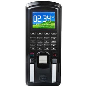 Vingerafdruk RFID-kaartlezer Tijd deelname toegangscontrole Terminal TCP/IP F151