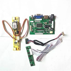 Fit QD15TL08 Rev.01 QD15TL08 Rev.02 1280800 VGA HDMI-compatibele AV-omvormer 2CCFL 15.4 30-pins LVDS LCD Controller Board (QD15TL08 Rev.01)