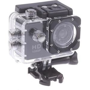 Full HD 1080P waterdichte actiecamera Mini draagbare DV-camcordervideo for buitensportduikcamera(Black)