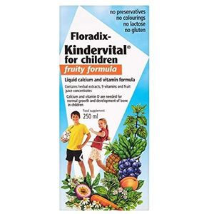 Salus Floradix Kindervitaal - Fruitige Formule voor kinderen - 1 x 250ml