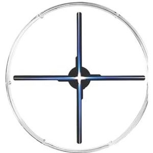 65 CM WIFI Cloud 1152 stks LED 3D Holografische Projector met Acryl Cover Reclame Verlichting Display Imaging Logo Licht Holo Fan