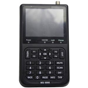 Digitale Signaalzoeker 3,5-inch LCD-scherm DVB-S FTA-receptor Satellietsignaalmeterzoeker Eenvoudig In Gebruik