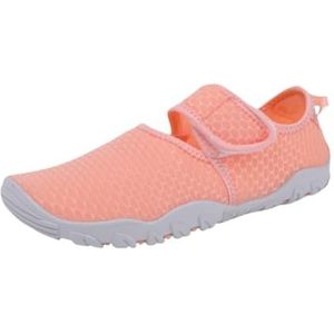 TEXSTYLE Heren Womens Blootsvoets Waterschoenen Sneldrogende Aqua Schoenen Unisex Zwemschoenen voor Mannen, Strand, Duiken, Surfen, Varen, Snorkelen Schoenen OMY51, Oranje, 10 UK Wide