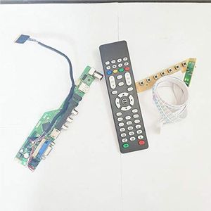 Voor LP140WH8-TLA1/TLC1 1366 * 768 T.V53 display controller drive card WLED LVDS 40Pin 14 inch HDMI VGA USB AV RF laptop panel DIY kit (LP140WH8-TLA1)