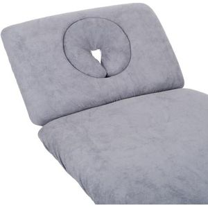 Habys Badstof overtrek voor therapieligstoel, massagestoel Fortis 2 Ergo, hoeslaken, katoen, grijs