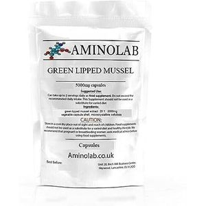 Aminolab - Groene LIPPED Mossel 5000mg 240 Capsules