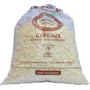 Savon de Marseille Zeepvlokken zonder geur, wasmiddel van ambachtelijke productie door Le Serail (sinds 1949), 1 kg