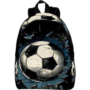 TFCOCFT Reisrugzak, kleine rugzak, abstracte stijl voetbal, rugzak dragen, K5o5mb51hbozqe, 15x11.5x6 in, Reizen Rugzakken