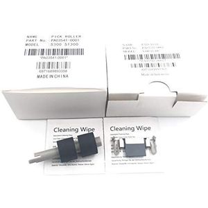 OKLILI 1 SET X PA03541-0001 PA03541-0002 Verbruikbare Kit Pick Roller Pickup Roller Scheiding Pad Assy Montage Compatibel met Fujitsu ScanSnap S300 S300M S1300 S1300i