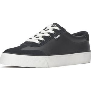 Keds Jktoe-7 modieuze sneakers voor dames, Zwart leer suède, 36 EU