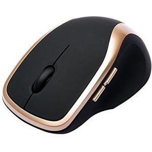 Computer Muis - Zwart-Mat - Ergonomisch Ontwerp - 100 DPI