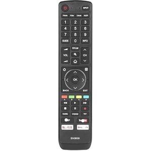 EN3B39 Afstandsbediening Compatibel met Hisense TV H43N5705 H49N5705 H49N5700 H50N5905 H50N5900 H50N6800 H55N6800 H55NU8700 H45N5750 H65N5750