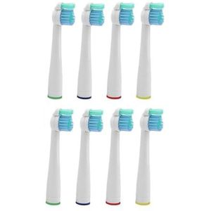 Vervangende Borstelkoppen Compatibel met Sensiflex Elektrische Tandenborstels, verpakking van 8