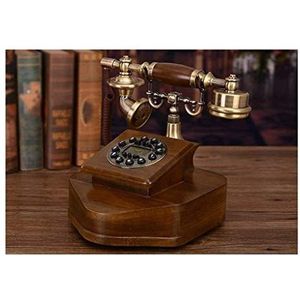 Telefoon Thuis Telefoon Massief Houten Telefoon Telefoon Vaste Upscale Europese Antieke Retro Telefoon Thuis
