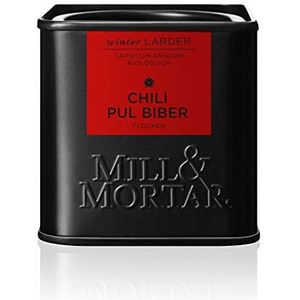 Mill & Mortar Chili Pul Beber - Chilivlokken mild - Bio 45 g -