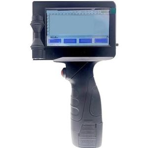 Handheld Printer Draagbare Handbediende Inkjetprinter Productiedatum Barcode Etiket Coderingsmachine Batchnummer Sneldrogend Geen Codering Efficiënt Helderheid(1PC Inkjet printer)