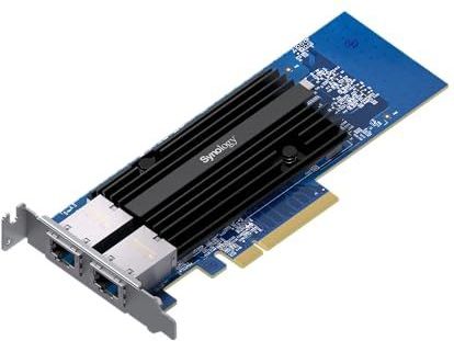 Synology E10G30-T2 [10 GbE/RJ-45 / Dual Port/Uitgebreide netwerkkaart Nationaal Geautoriseerde Dealer Field Lake Product