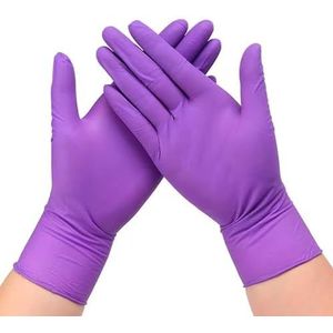 Nitril Handschoenen - Paars - Wegwerpbaar - 20 Stuks