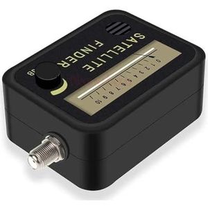 Satellietzoeker Uitlijning Signaalmeter Receptor for Schotel TV LNB Direc Digitale Signaalversterker Sat Finder Hoge gevoeligheid(Only device)